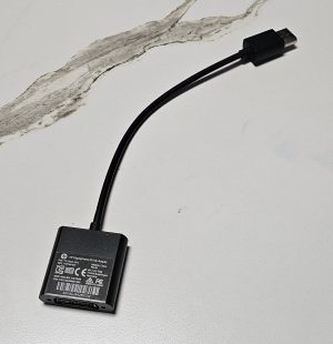 [중고] HP DisplayPort to DVI SL Adapter