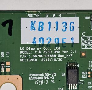 [중고] LG 32LW540H 티콘보드