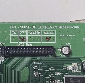 [중고] 큐닉스 QX2710LED DP Adobe 메인보드