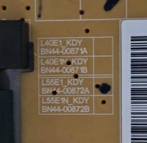 [중고] 삼성 UN55K5500 파워보드