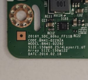 [중고] 삼성 UN55K5500 티콘보드