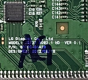 [중고] 프리즘코리아 PT320HD 티콘보드 6870C-0442B