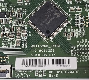 [중고] LG 32QK500C 티콘보드