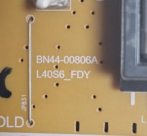 [중고] 삼성 UN40MU6300F 파워보드 BN44-00806A