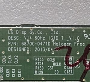 [중고] LG 55LF5800 티콘보드 6870C-0471D